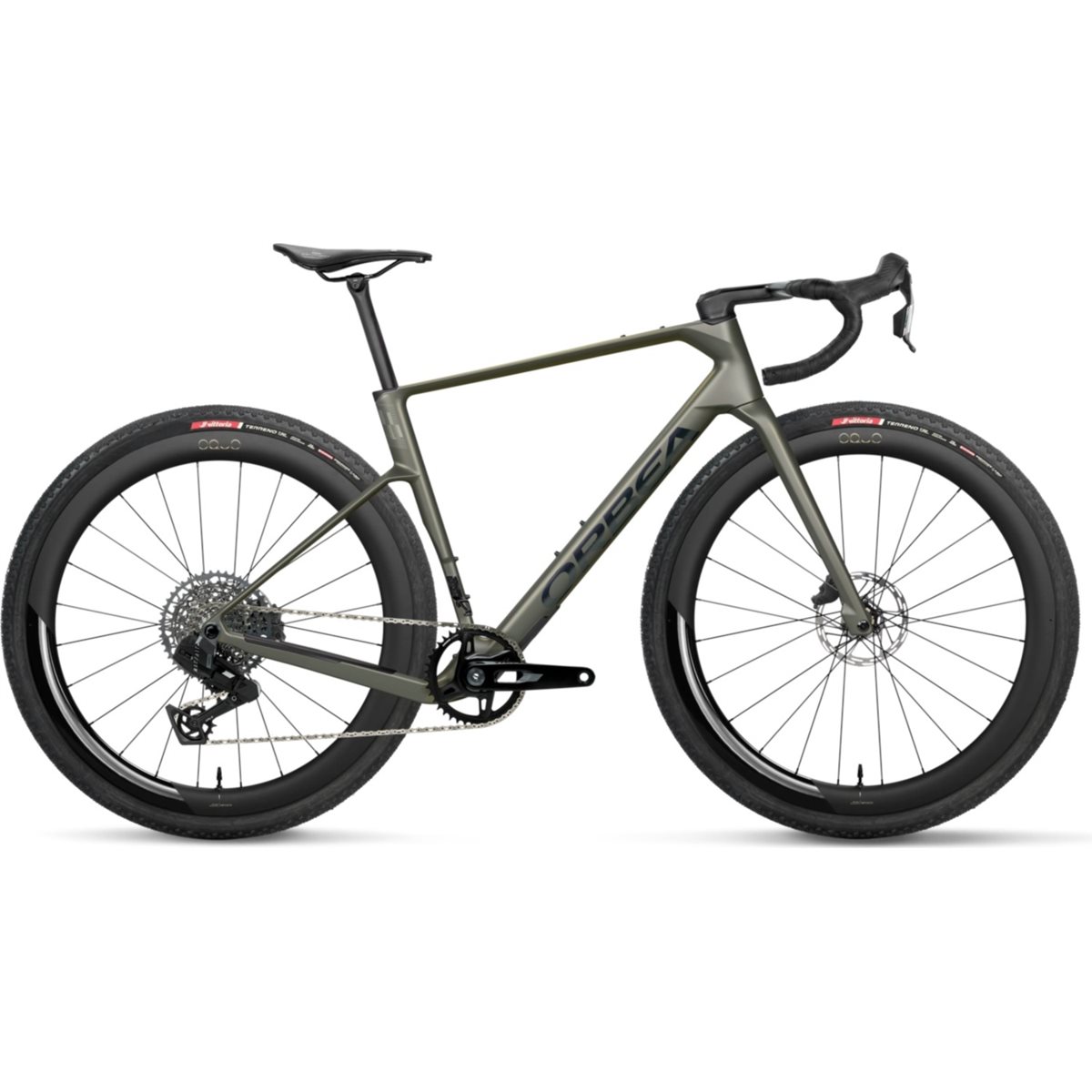 Gravel bike Orbea Terra Race M31eLTD 1X Spaceship Green