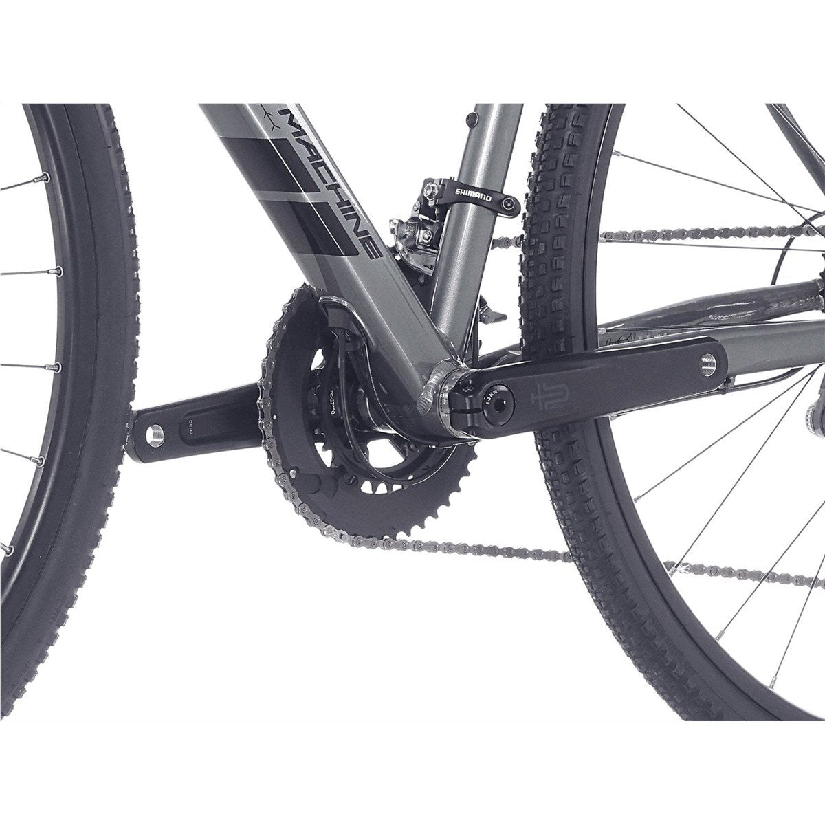 Gravel bike Rock Machine Lukk 40 Gloss Granite Green