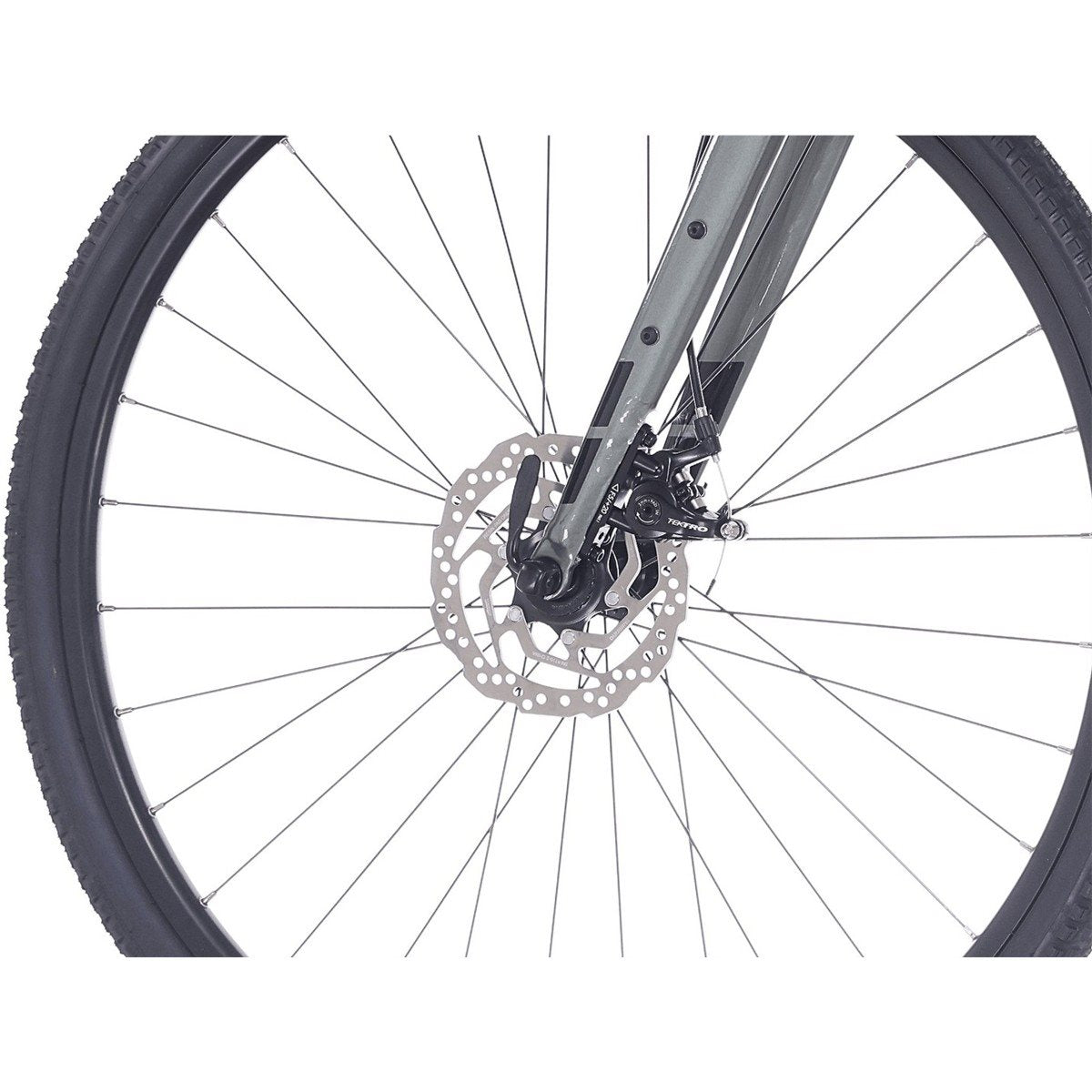 Gravel bike Rock Machine Lukk 40 Gloss Granite Green