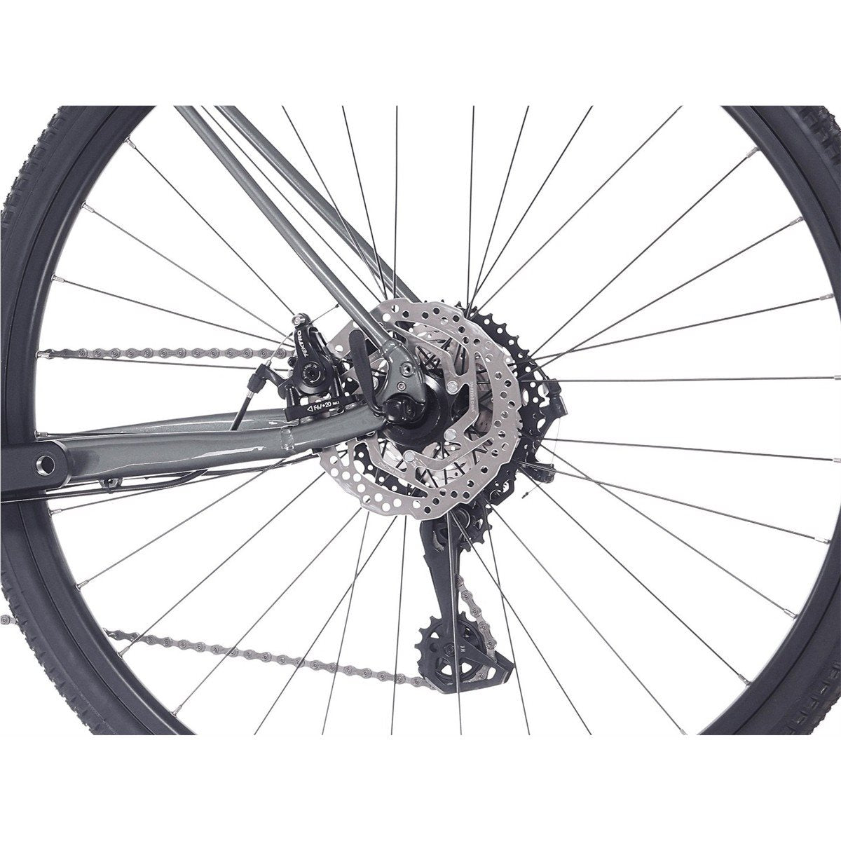 Gravel bike Rock Machine Lukk 40 Gloss Granite Green