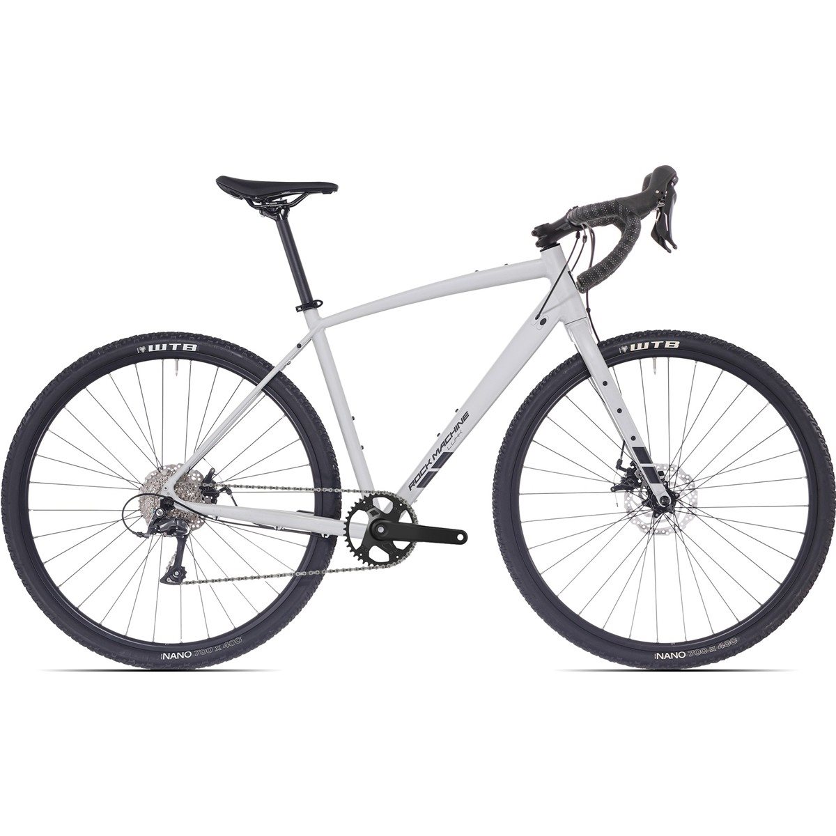 Gravel bike Rock Machine Lukk 50 Matte Limerock Grey