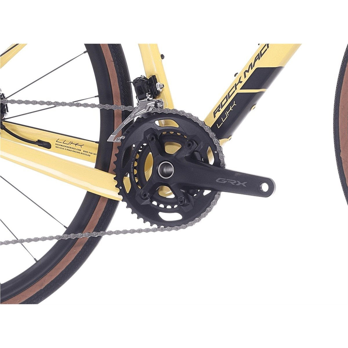 Gravel bike Rock Machine Lukk CR 60 Gloss Sulfur Yellow