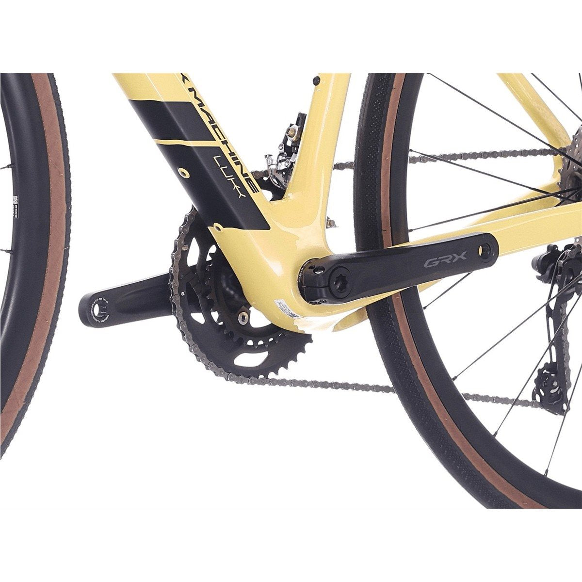 Gravel bike Rock Machine Lukk CR 60 Gloss Sulfur Yellow