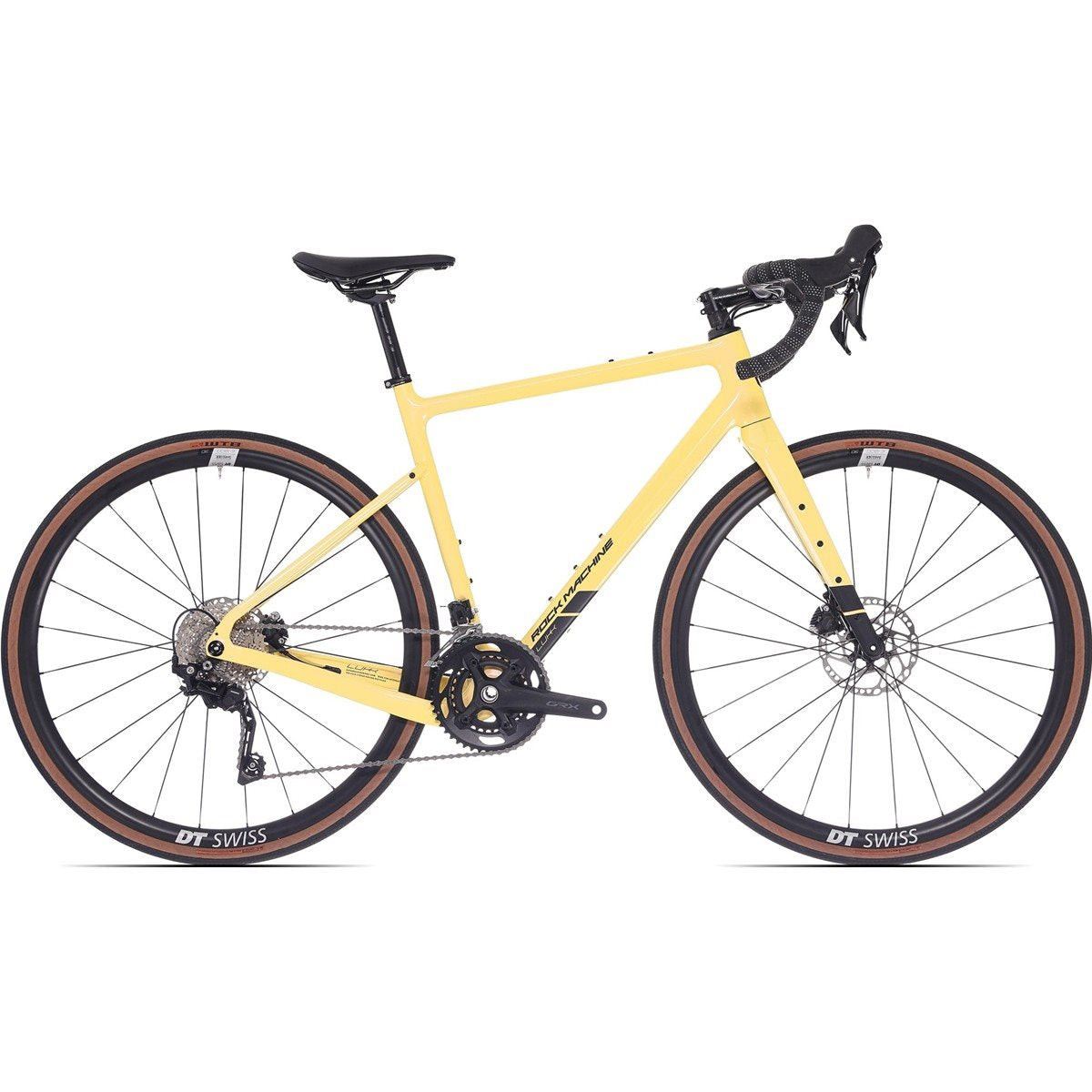 Gravel bike Rock Machine Lukk Cr 65 Gloss Sulfur Yellow