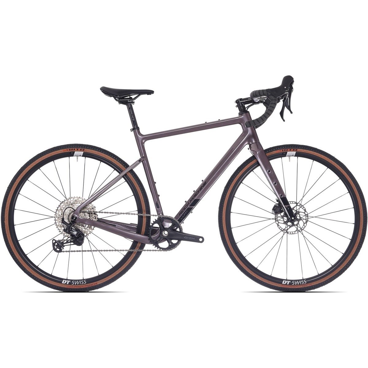 Gravel bike Rock Machine Lukk Cr 70 Gloss Purple Garnet