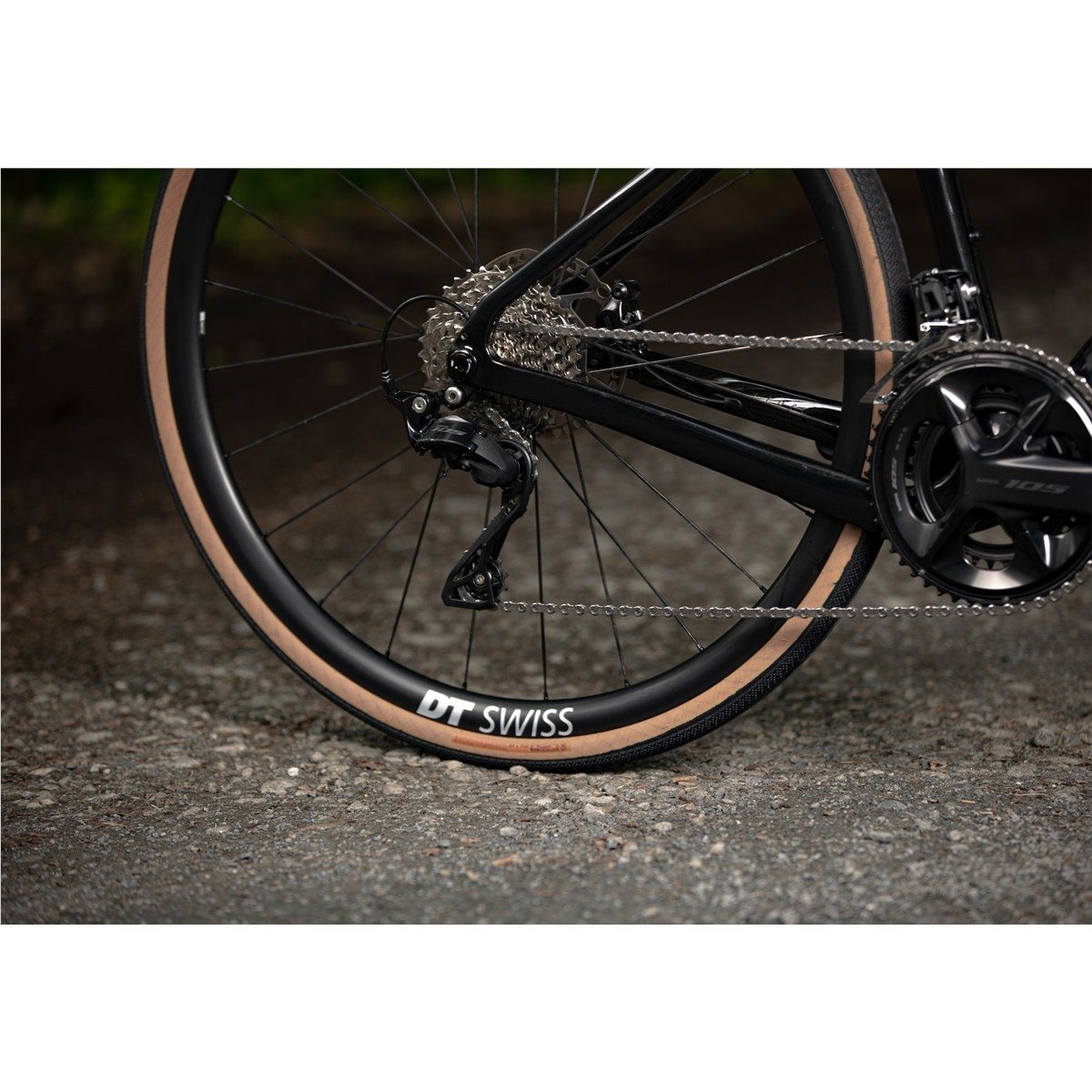 Gravel bike Rock Machine Lukk CR 80 Gloss Metallic Black