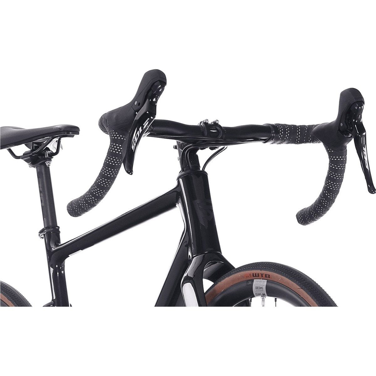 Gravel bike Rock Machine Lukk CR 80 Gloss Metallic Black