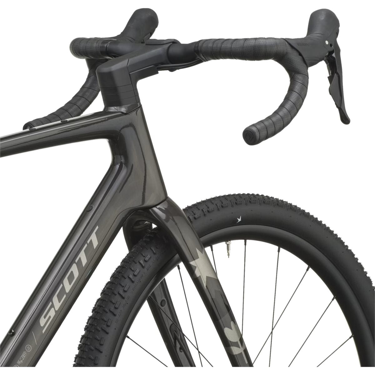 Gravel bike Scott Addict Gravel 40 Carbon Black