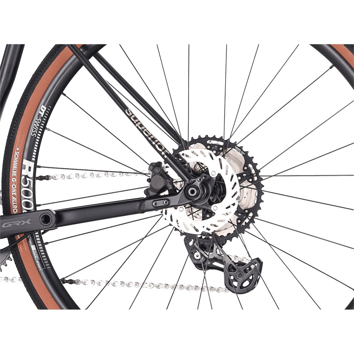 Gravel bike Superior XR 6.5 GR Gloss Black/Matte Black