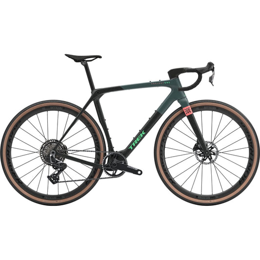Gravel bike Trek Checkmate SLR 7 AXS Trek Black/Juniper Splatter