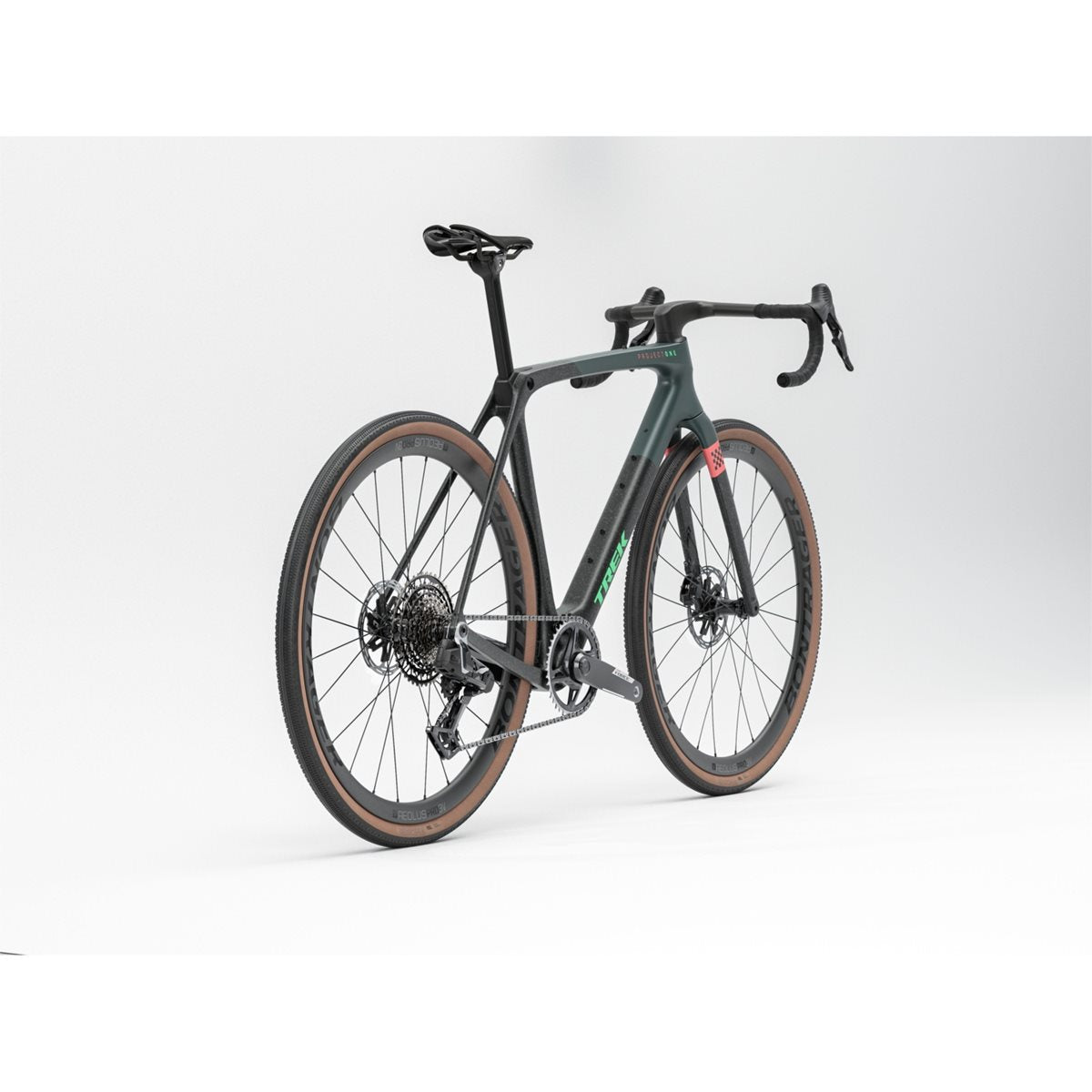 Gravel bike Trek Checkmate SLR 7 AXS Trek Black/Juniper Splatter