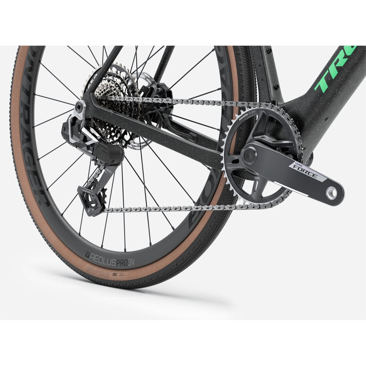 Gravel bike Trek Checkmate SLR 7 AXS Trek Black/Juniper Splatter