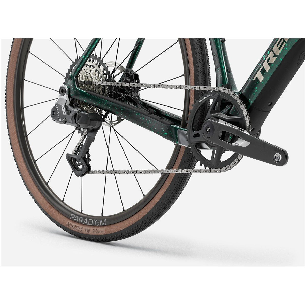 Gravel Bike Trek Checkpoint SL 6 AXS Gen 3 Dark Green/Ivy Smoke Splatter