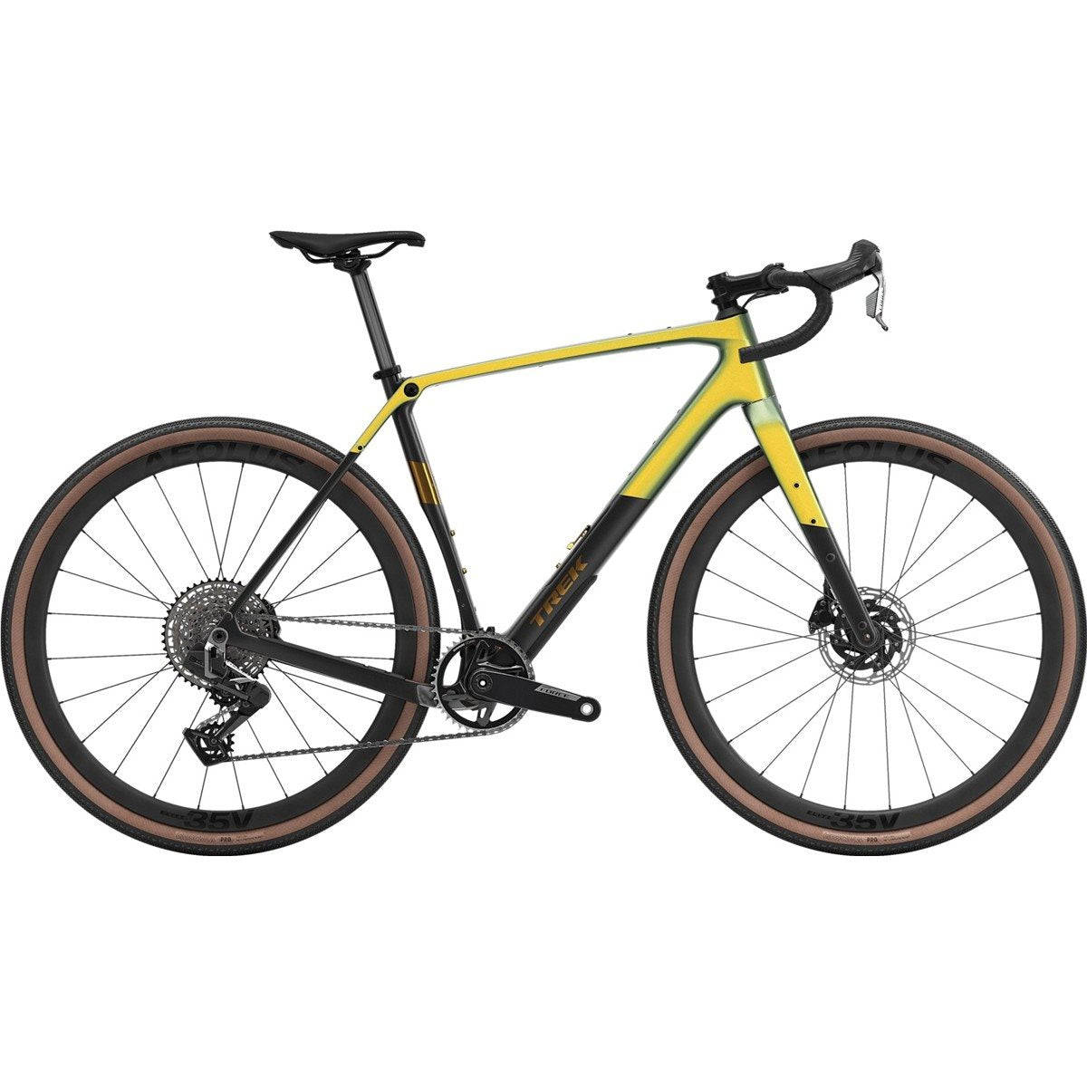 Gravel Bike Trek Checkpoint SL 7 AXS Gen 3 Satin Chameleon Green/Dark Web