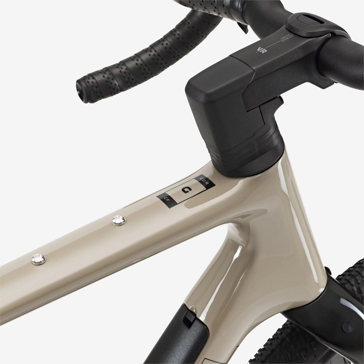 Gravel bike Van Rysel EDR-G CF GRX 1x12 Beige