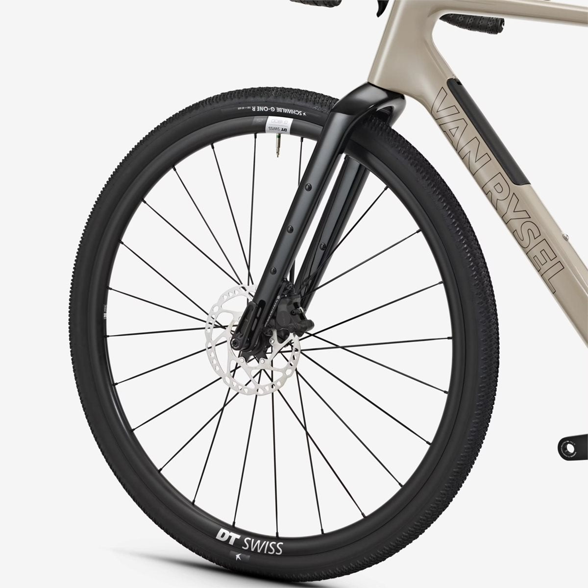 Gravel bike Van Rysel EDR-G CF GRX 1x12 Beige