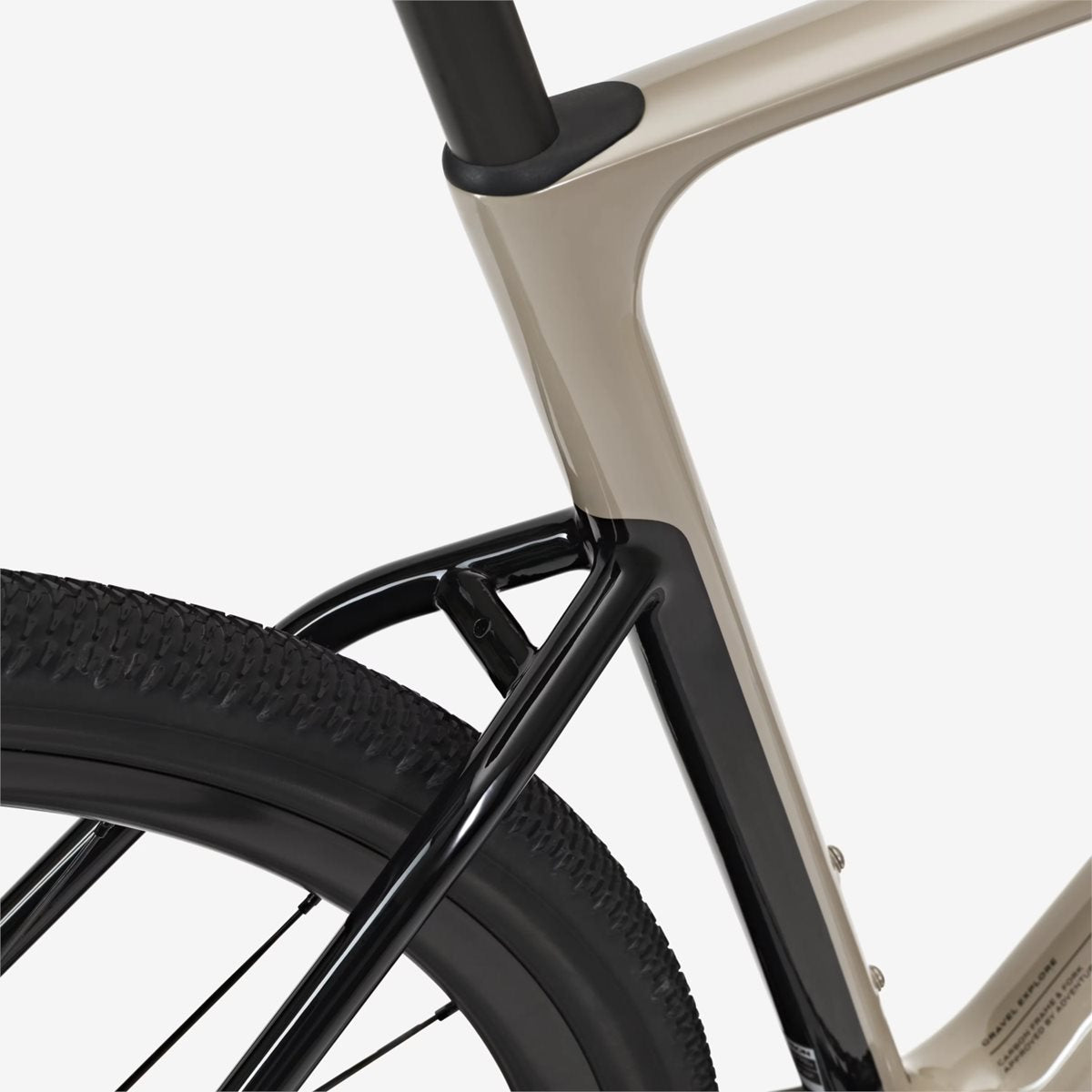 Gravel bike Van Rysel EDR-G CF GRX 1x12 Beige