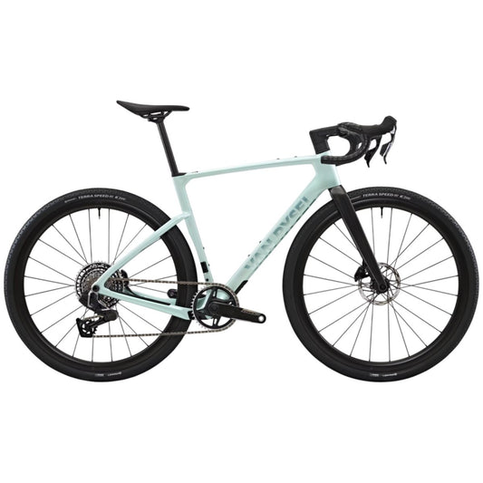 Gravel bike Van Rysel RCR-G Force AXS Delicate Green