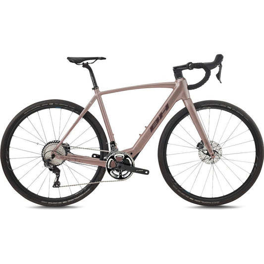 Gravel Elcykel BH iGravelx 2.4 Rose Gold/Dark Red/Dark Red