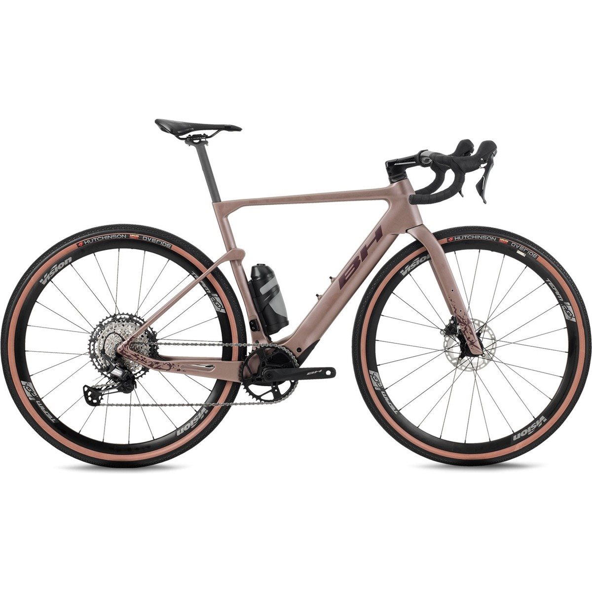 Gravel Elcykel BH iGravelx Carbon 2.9 Rose Gold/Dark Red/Dark Red