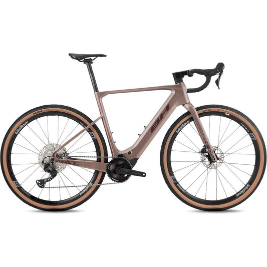 Gravel Elcykel BH iGravelx NX Carbon 2.7 Rose Gold/Dark Red/Dark Red