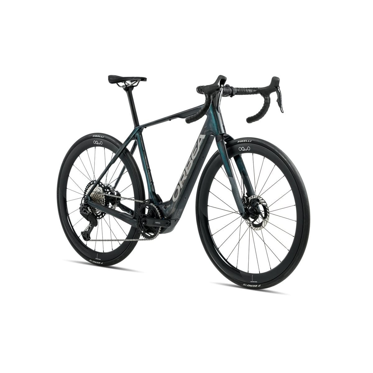 Gravel Elcykel Orbea Denna M10i 420Wh XT Di2 Escape Green Gloss/Foggy Matt