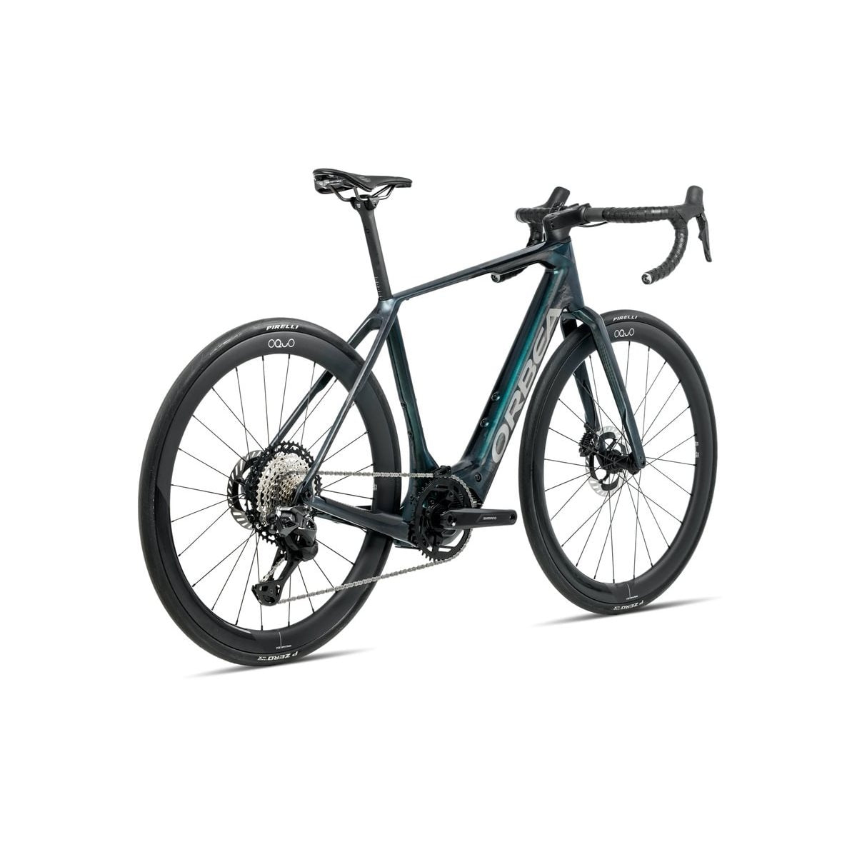 Gravel Elcykel Orbea Denna M10i 420Wh XT Di2 Escape Green Gloss/Foggy Matt
