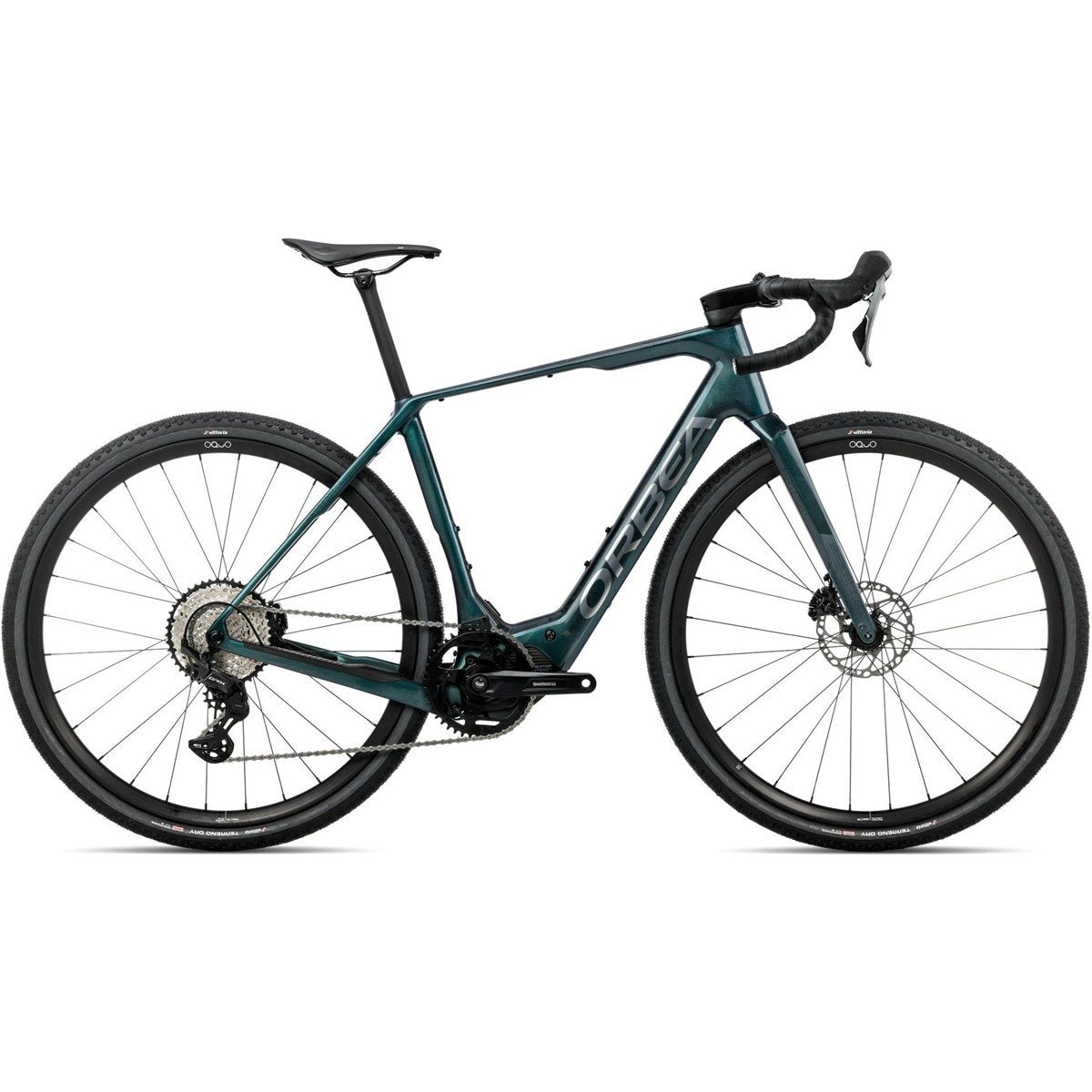 Gravel Elcykel Orbea Denna M20 420Wh Escape Green Gloss/Foggy Matt