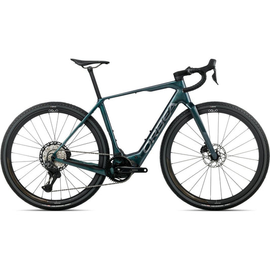 Gravel Elcykel Orbea Denna M20i 420Wh XT Di2 Escape Green Gloss/Foggy Matt