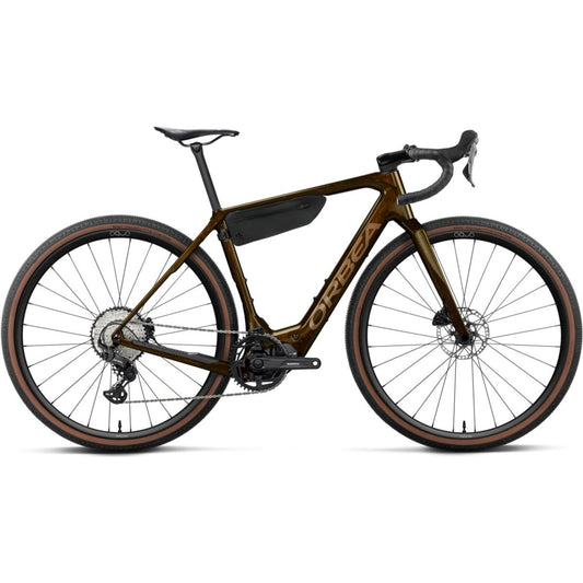 Gravel Elcykel Orbea Denna M30 Caramel Carbon/Metallic Gold
