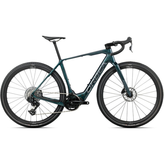 Gravel Elcykel Orbea Denna M31e 420Wh Rival AXS Escape Green Gloss/Foggy Matt