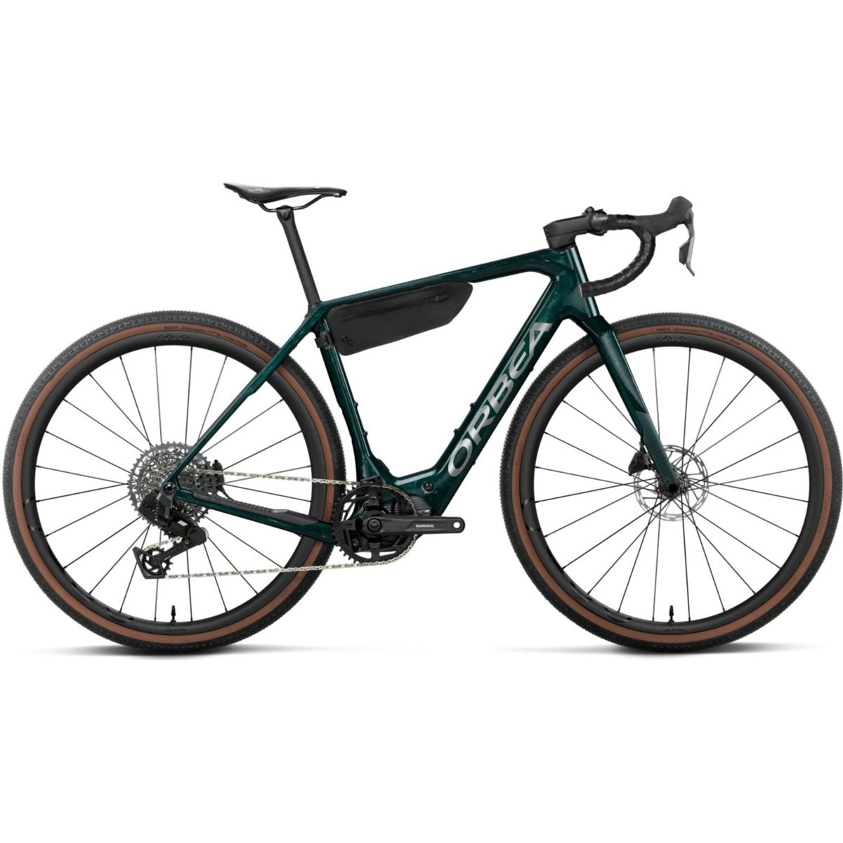 Gravel Elcykel Orbea Denna M31e Escape Green Gloss/Foggy Matt