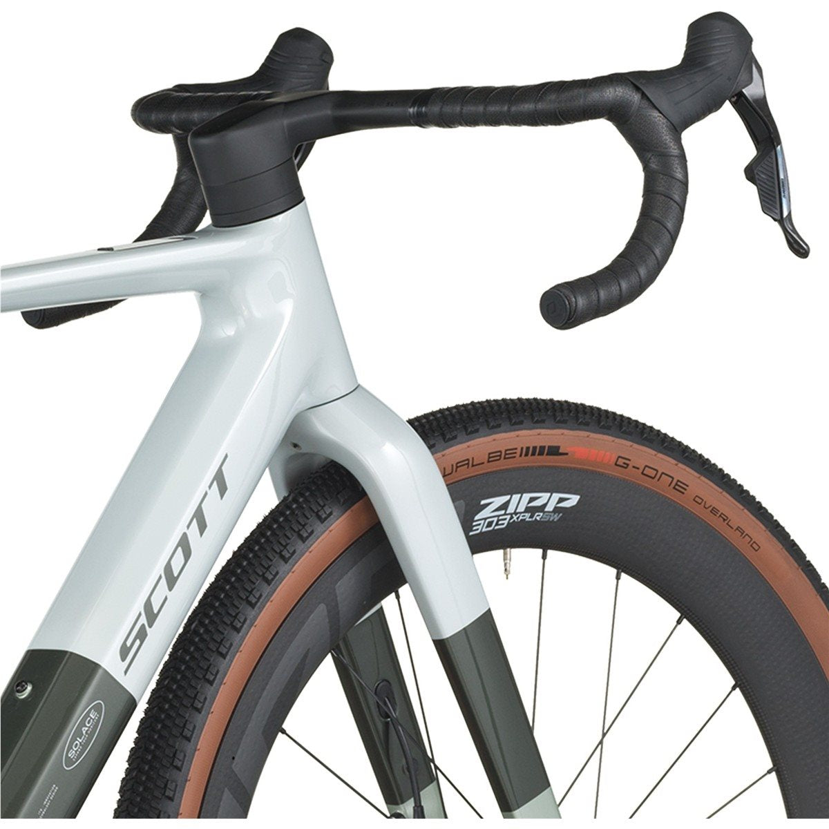 Gravel Elcykel Scott Solace Gravel 10 Pale Green/Beluga Grey