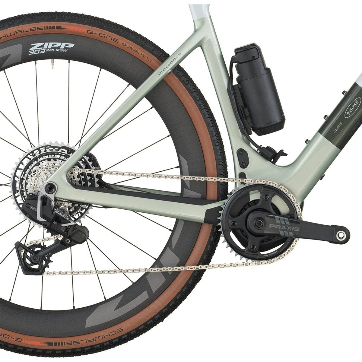Gravel Elcykel Scott Solace Gravel 10 Pale Green/Beluga Grey