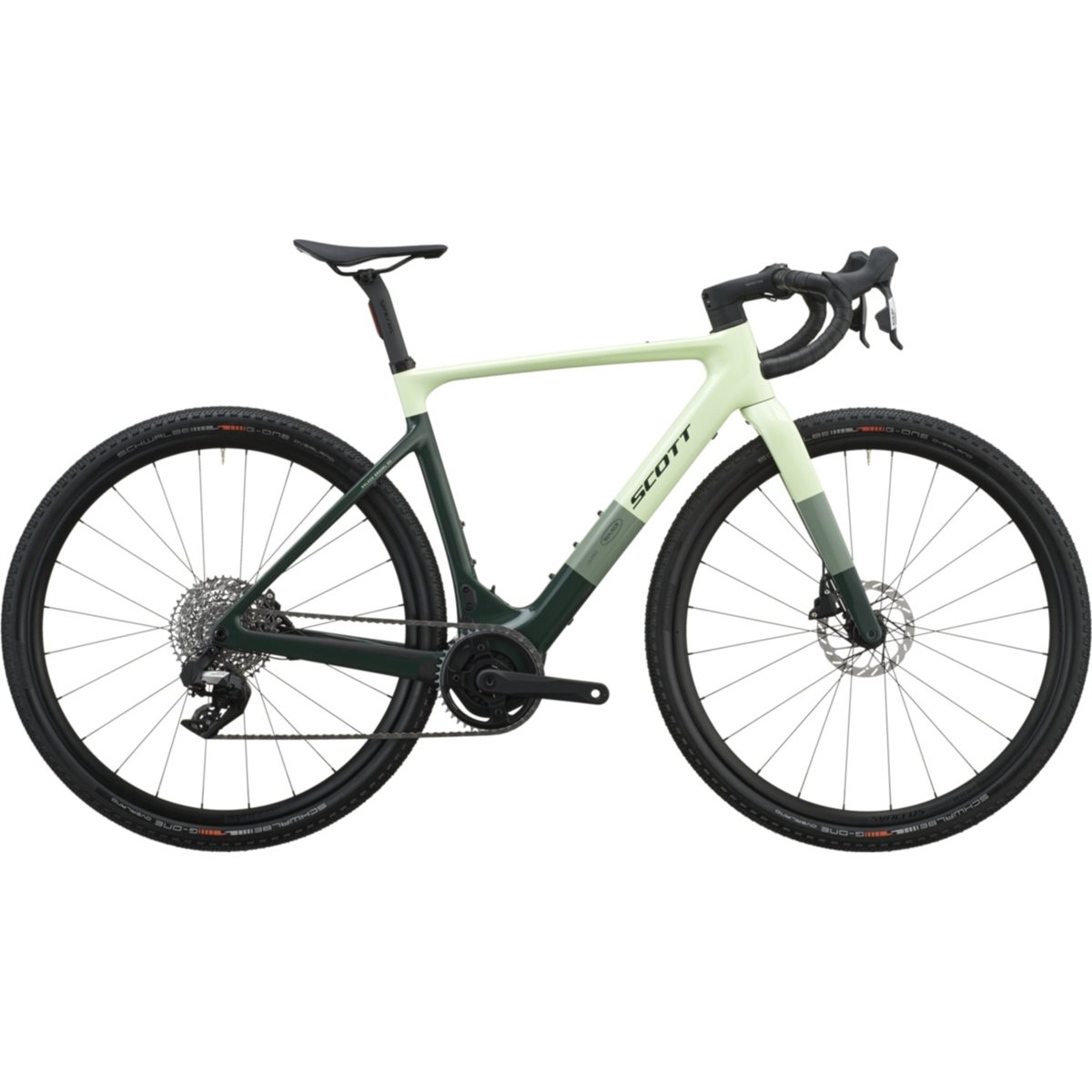 Gravel Elcykel Scott Solace Gravel 30 Cream Green/Grove Green