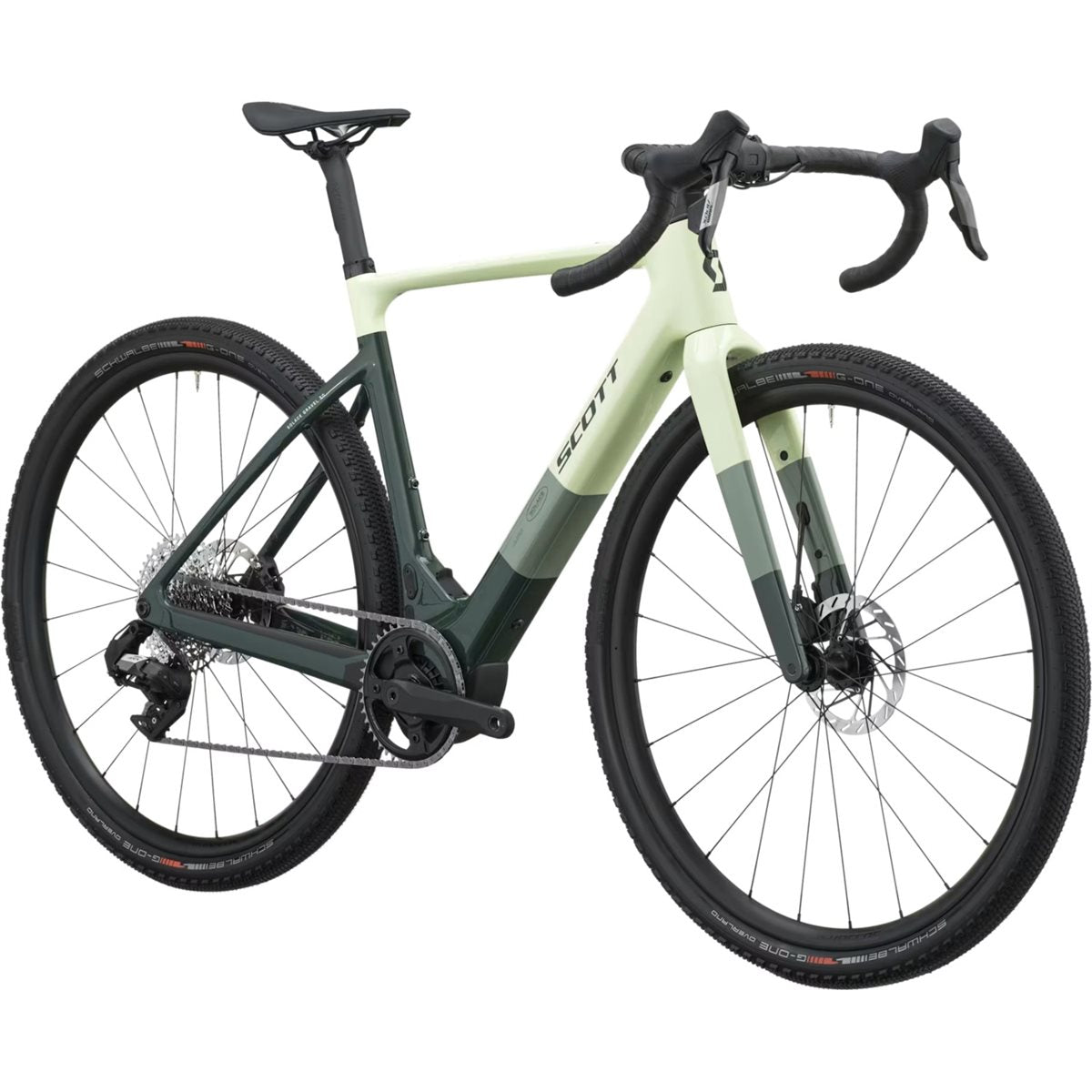 Gravel Elcykel Scott Solace Gravel 30 Cream Green/Grove Green