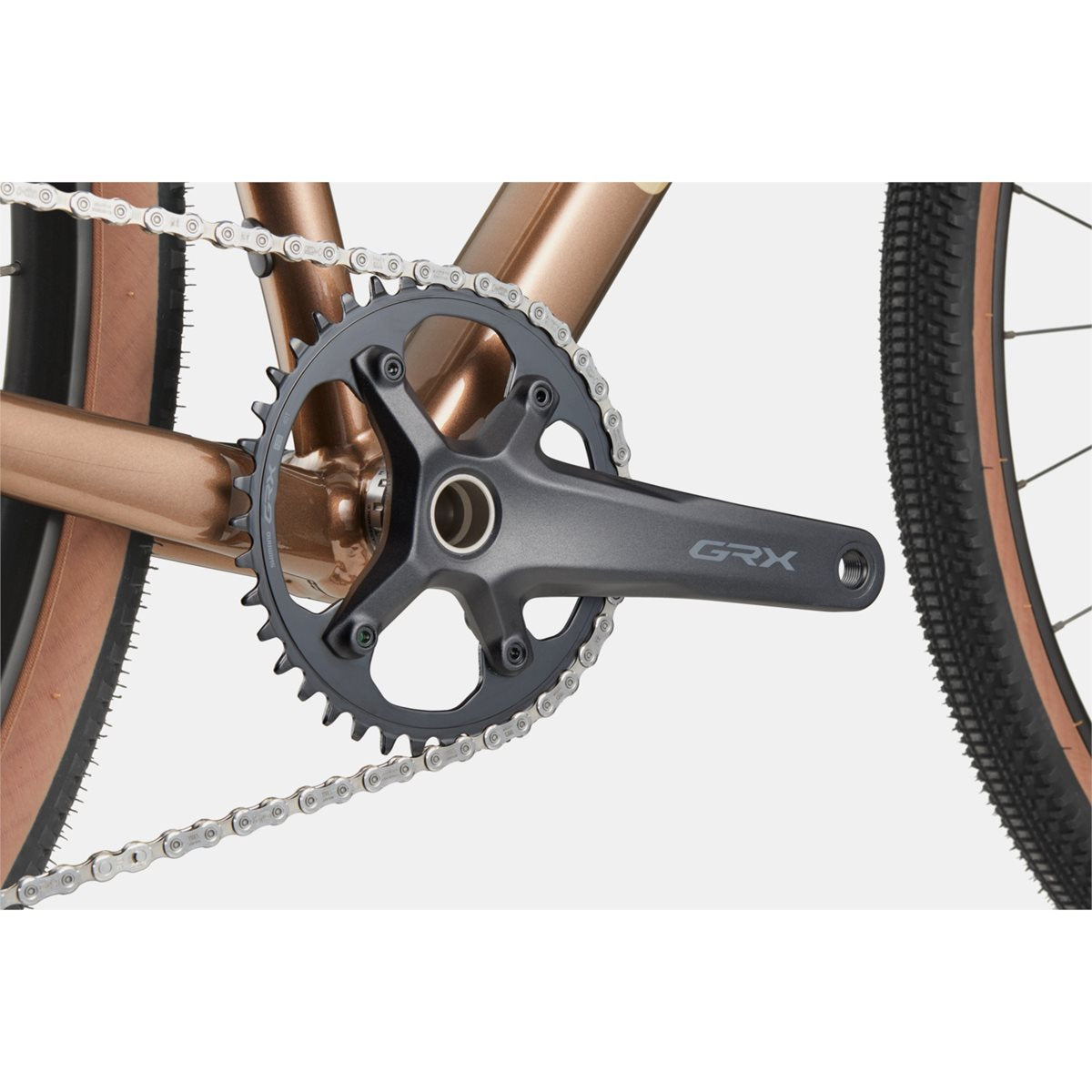 Gravelbike Cannondale Topstone CAAD 1 GRX 1x Platinum Bronze