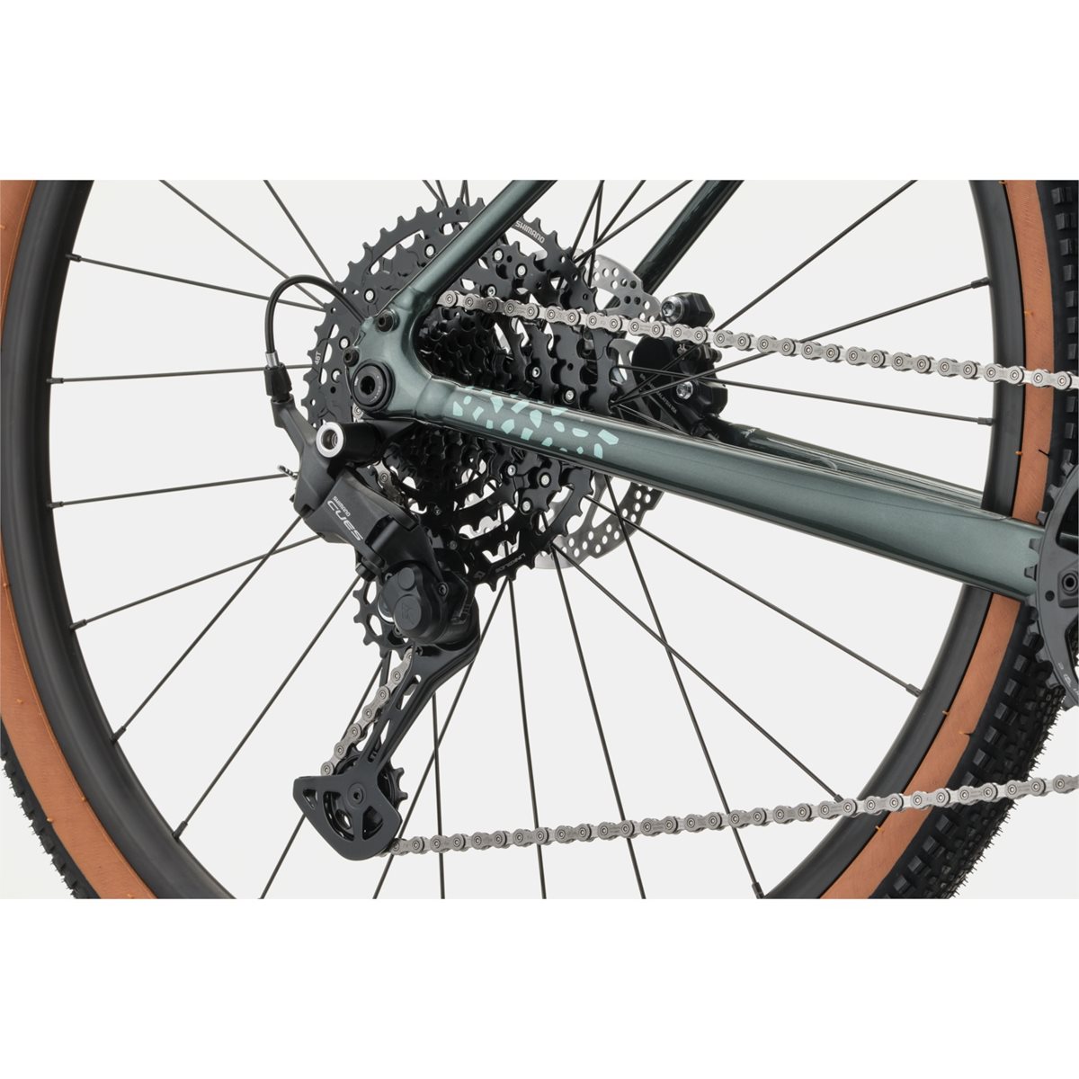 Gravelbike Cannondale Topstone CAAD 3 CUES 1x Tech Green