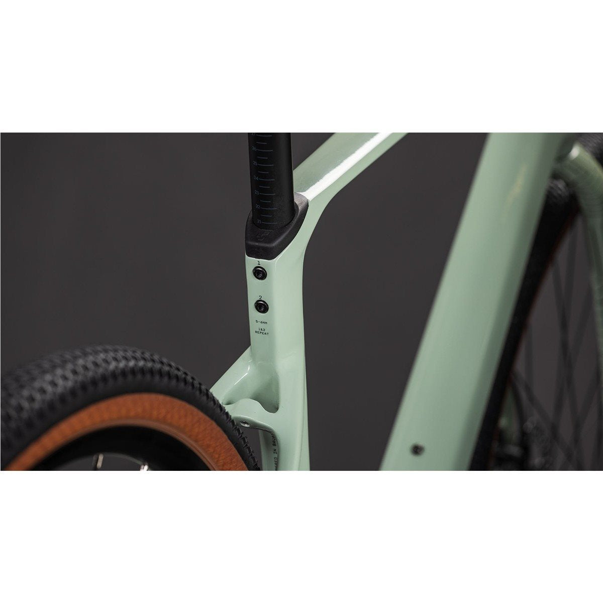 Gravelbike Cube Nuroad C:62 ONE GRX 1x12s Aloegreen/Black