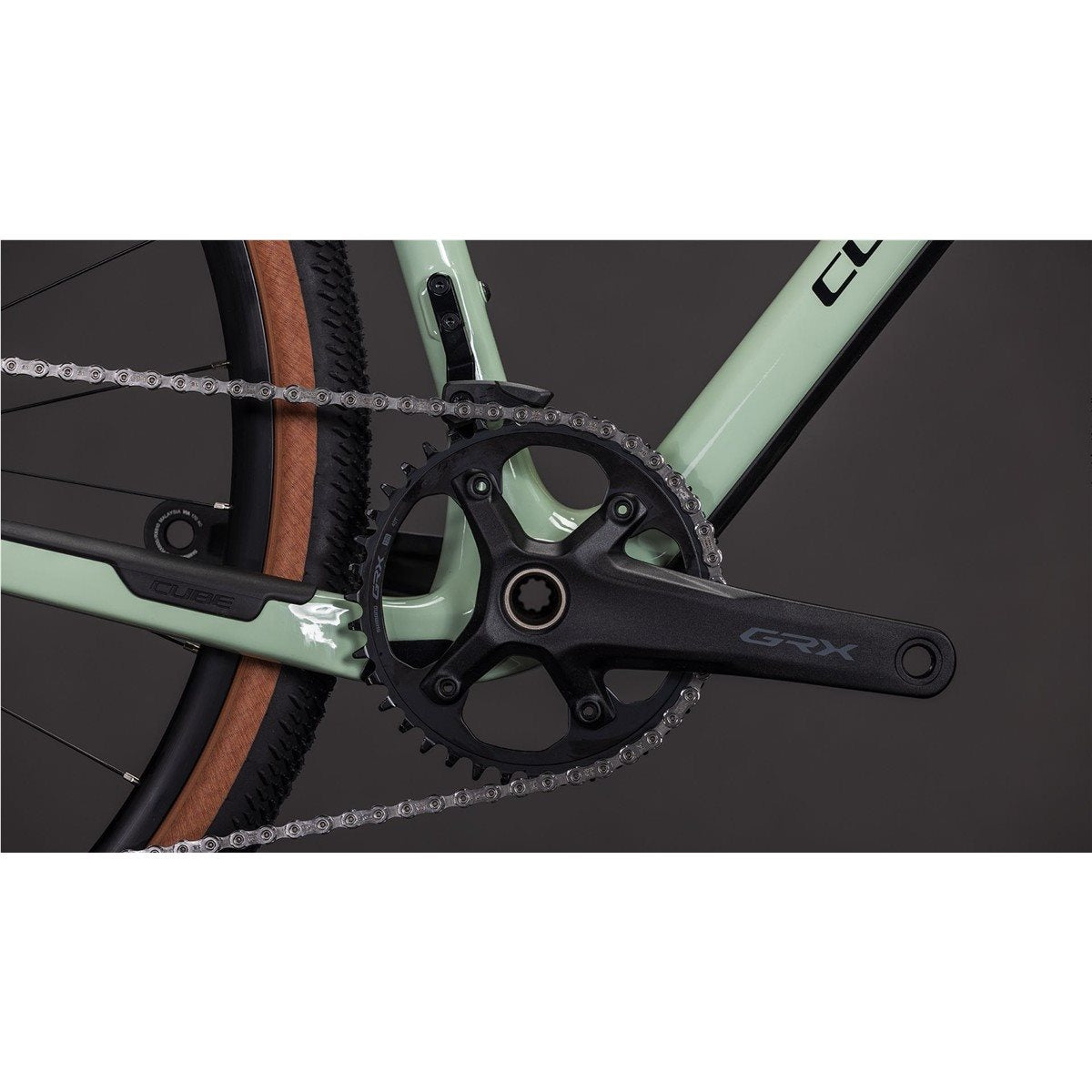 Gravelbike Cube Nuroad C:62 ONE GRX 1x12s Aloegreen/Black