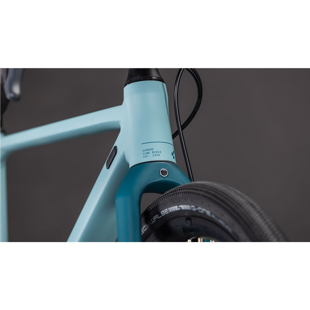 Gravelbike Cube Nuroad Rookie Pro Tealgrey/Teal XXS