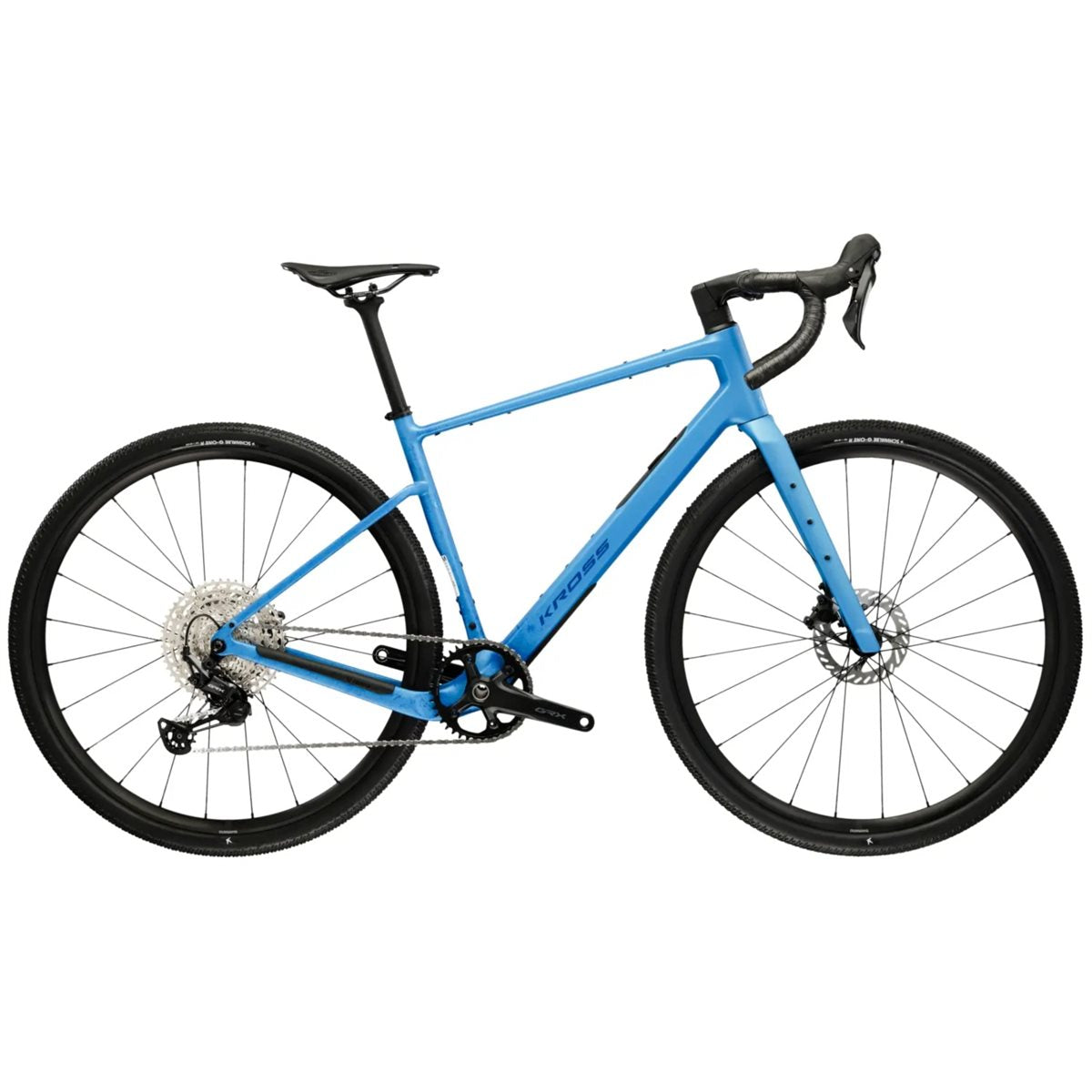Gravelbike Kross Esker Adv G100 Blue/Navy Blue/Blue