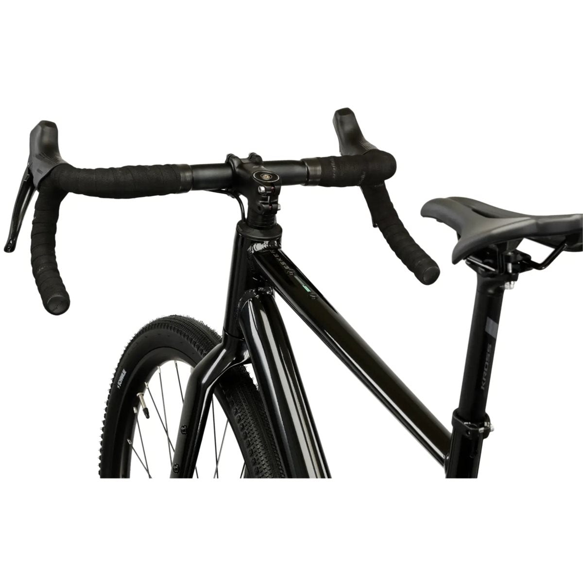 Gravelbike Kross Esker G100 Black/Silver/Green