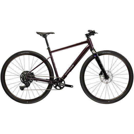 Gravelbike Kross Esker G100 FL Violet/Black/Silver