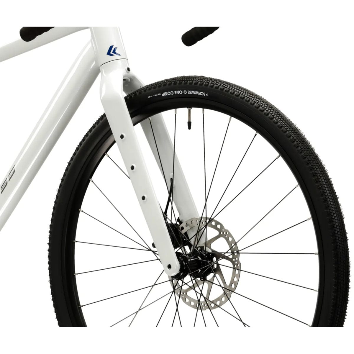 Gravelbike Kross Esker G100 White/Graphite/Blue