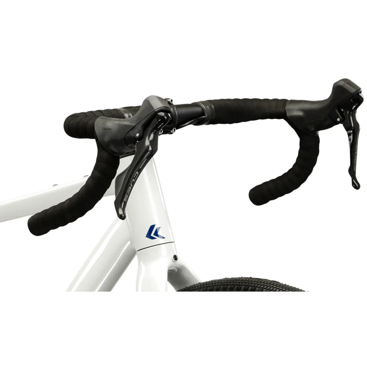 Gravelbike Kross Esker G100 White/Graphite/Blue