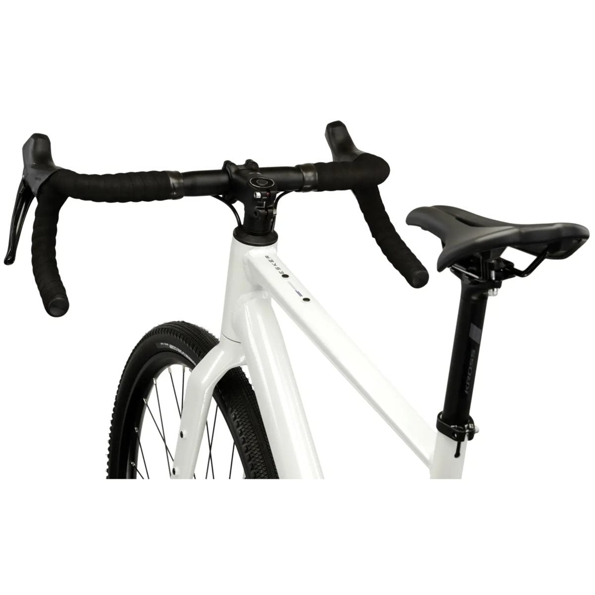 Gravelbike Kross Esker G100 White/Graphite/Blue