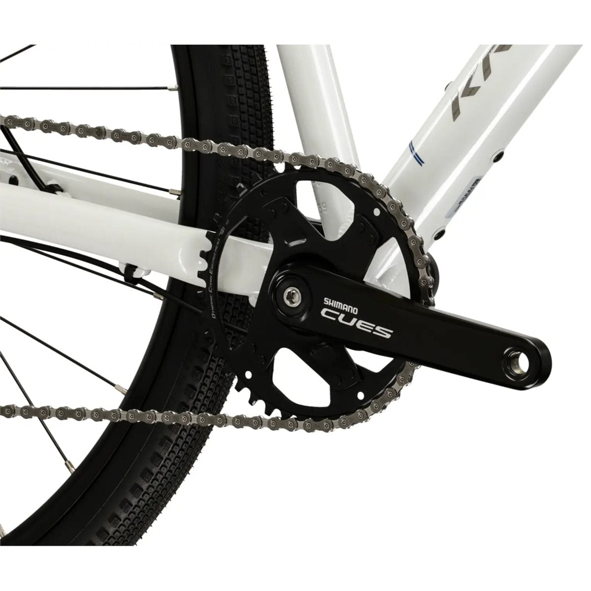 Gravelbike Kross Esker G100 White/Graphite/Blue
