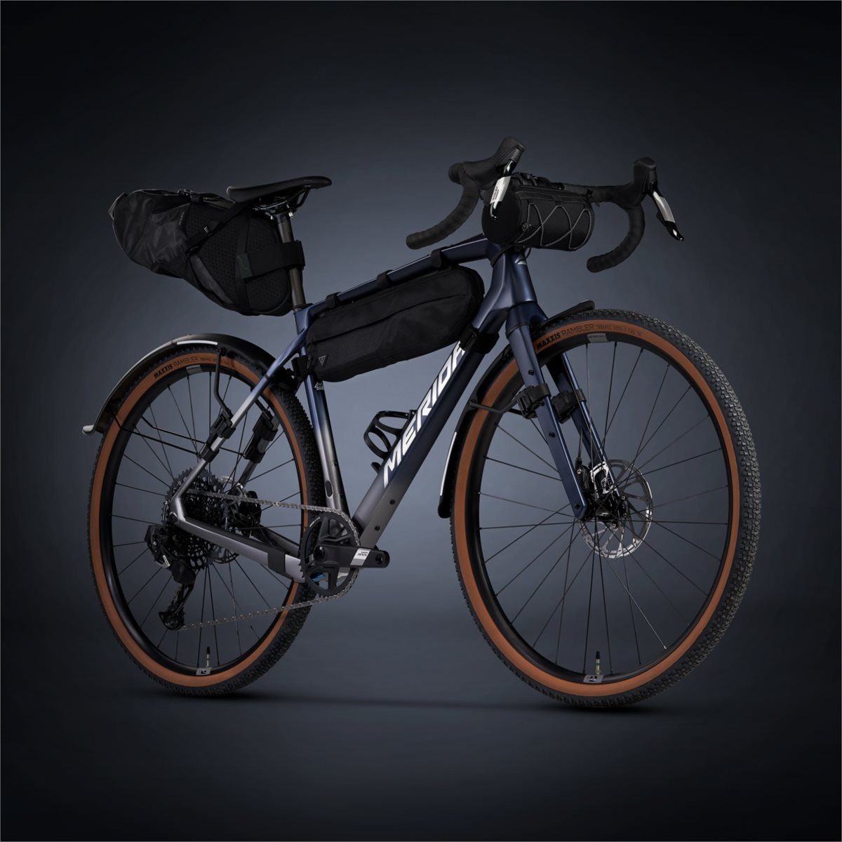 Gravelbike Merida Silex Legacy Silk Blue/Grey/Flash Bcp
