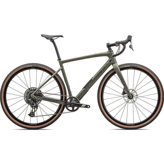 Gravelbike Specialized Diverge Comp Carbon Satin Oak Green